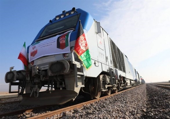 افتتاح راه آهن خواف-هرات با حضور آنلاین روسای جمهوری ایران و افغانستان