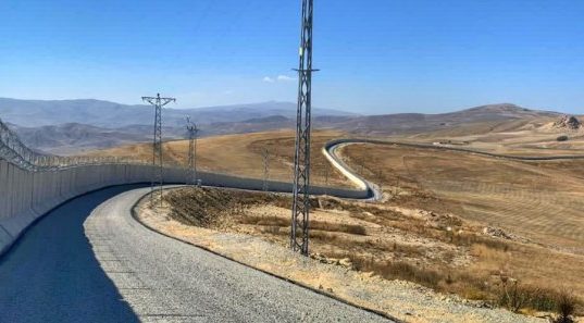 تکمیل ساخت دیوار مرزی ترکیه با ایران