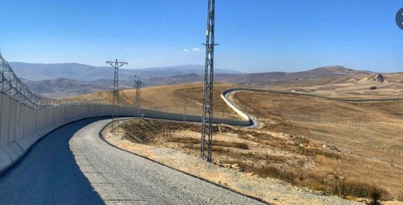 تکمیل ساخت دیوار مرزی ترکیه با ایران