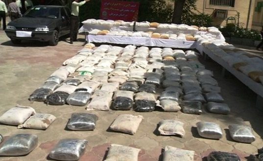 کشف بیش از ۵۶ هزارکیلوگرم موادمخدر