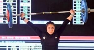 دختران وزنه‌بردار ایران