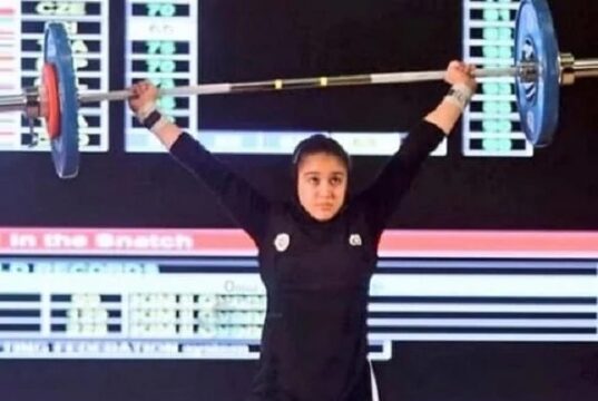 دختران وزنه‌بردار ایران