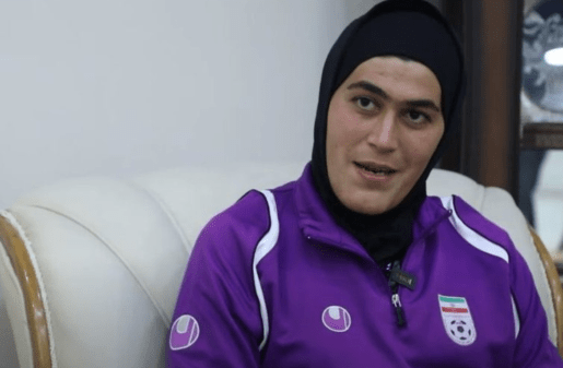 دروازه‌بان زن تیم ملی فوتبال زنان ایران