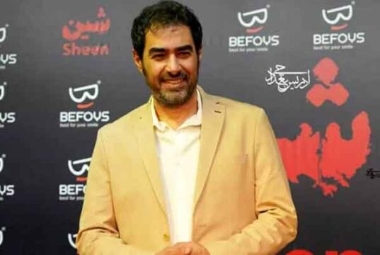 رونمابى از ساناز ارجمند همسر دوم شهاب حسيني
