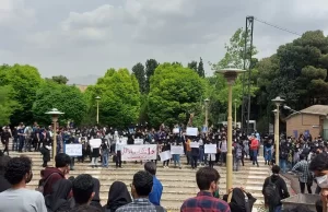 اعتراضات دانشجويان دانشگاه های ایران در حمایت از دانشجویان دانشگاه شریف