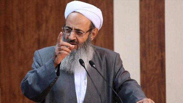 عبدالحمید اسماعیل‌زهی، امام جمعه اهل سنت زاهدان: آیا منصفانه است که اعتراض‌ کردها با گلوله جنگی پاسخ داده شود؟