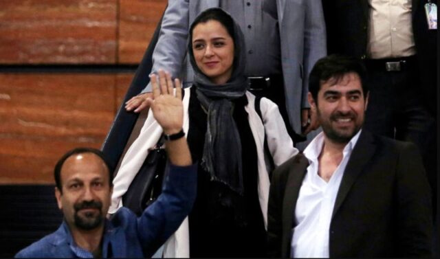 حضور شهاب حسینی مقابل زندان اوین