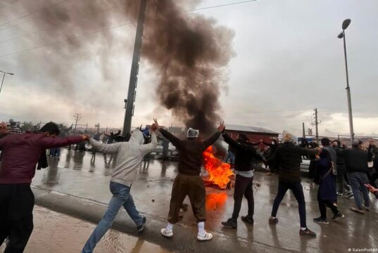 افزایش شمار مجروحان اعتراضات در جوانرود