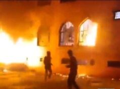آتش زدن حوزه علمیه در مشهد