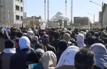 راهپیمایی‌ سکوت در زاهدان پس از نماز روز جمعه