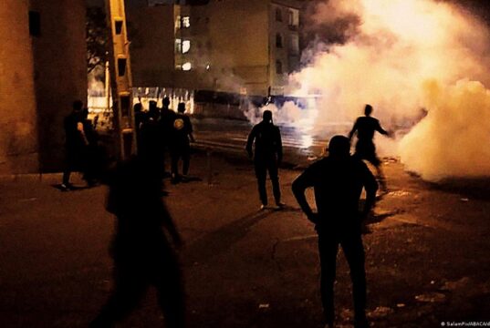 شعارهای علیه خامنه‌ای در تظاهرات بندرعباس