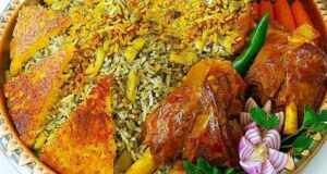 طرز تهیه باقالی پلو با مرغ با طعمی بی‌نظیر