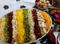 طرز تهیه پلو هفت رنگ: طعم و رنگ درخشانی از سنت‌های غذایی ایران