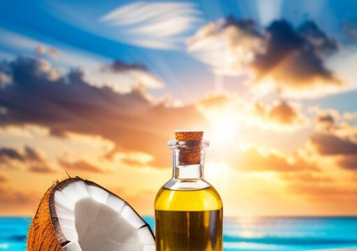استفاده از روغن نارگیل به عنوان ضد آفتاب: یک رویکرد طبیعی برای محافظت از پوست در برابر اشعه‌های خورشیدی