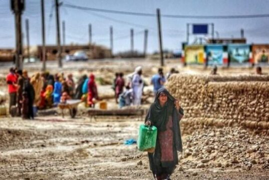 آب در سیستان و بلوچستان به فوق‌بحرانی رسیده؛ تجمع مردم در اعتراض به بی‌آبی