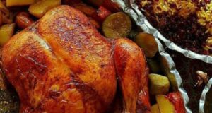 سفر به دنیای طعم‌های ترکیه: دستور تهیه مرغ شکم پر به سبک اصیل ترکیه