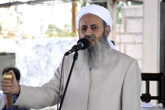 غیبت مولوی عبدالحمید در نماز جمعه زاهدان