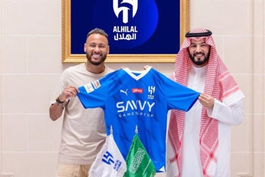 نیمار با قرارداد ۴۰۰ میلیون دلاری به تیم الهلال پیوست