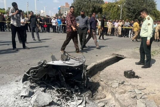 شنیده شدن صدای انفجار در گرگان: سقوط یک فروند پهپاد در گرگان