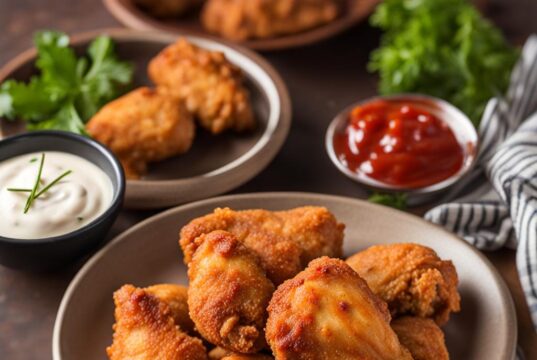 طرز تهیه مرغ سوخاری لذیذ به روش فست فودی در خانه