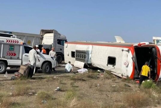 مواد منفجره در کوله پشتی یکی از مسافران عامل انفجار اتوبوس مسافربری