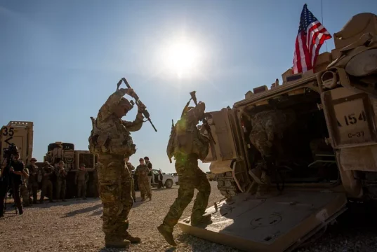 حملات ارتش آمریکا در شرق سوریه به دو تاسیسات مرتبط با سپاه پاسداران