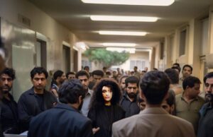 انتقال نرگس محمدی از زندان به بیمارستان بدون حجاب اجباری