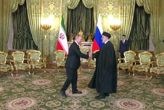دیدار رئیسی و پوتین در مسکو