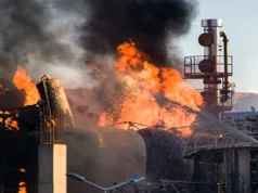 آتش‌سوزی در پالایشگاه نفت بندرعباس: یک کشته در اثر انفجار